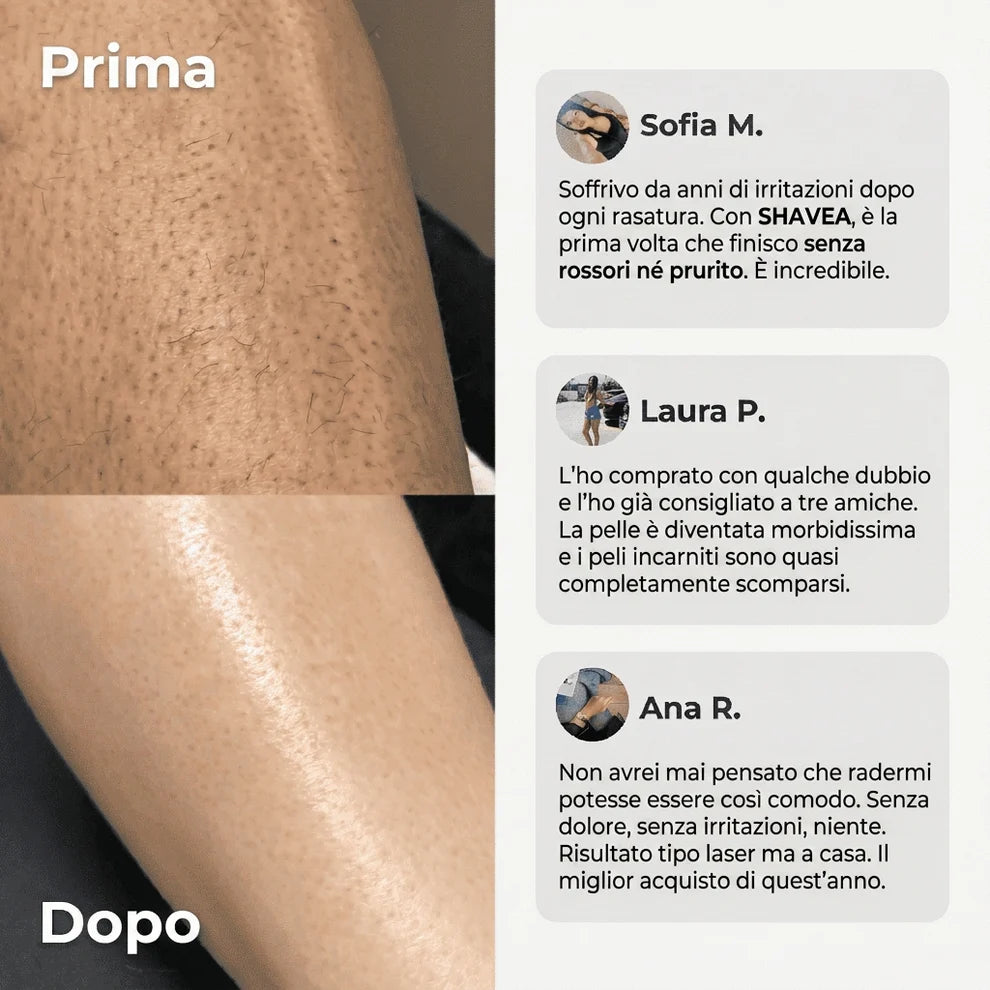 Rasoio 2 in 1 per bikini e corpo Shavea™