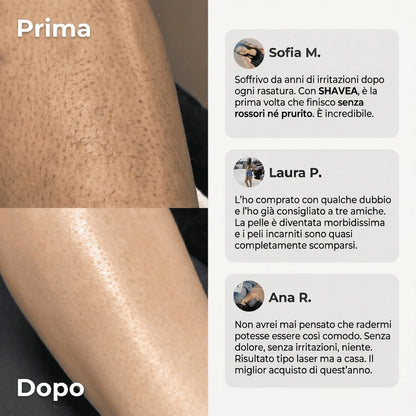 Rasoio 2 in 1 per bikini e corpo Shavea™